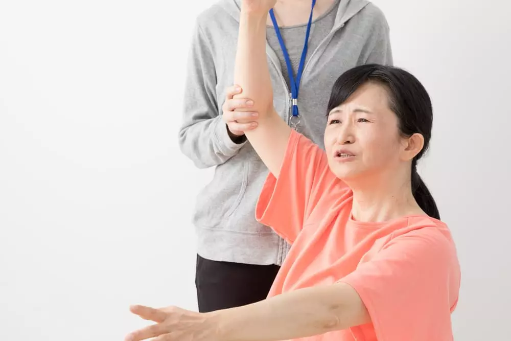 五十肩の拘縮期