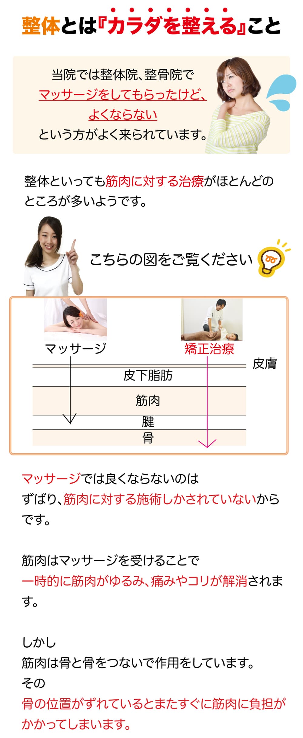 整体とはカラダを整えること
